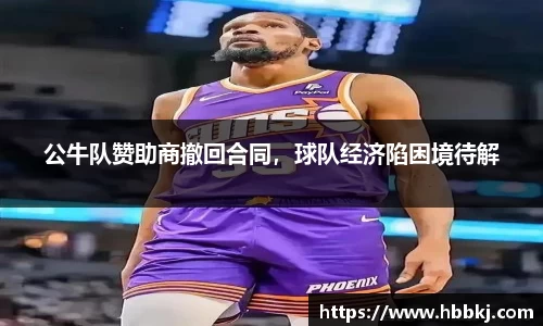 公牛队赞助商撤回合同，球队经济陷困境待解
